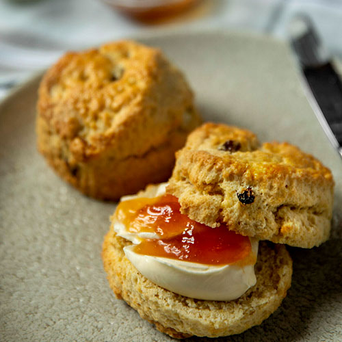 Brunchies Fruitful Scone in Edinburgh